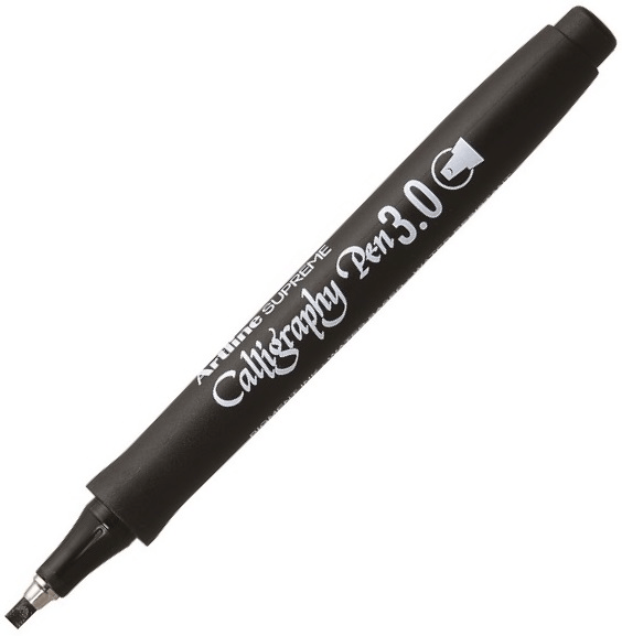 ARTLINE KALİGRAFİ KALEMİ SUPREME CALLIGRAPHY PEN 243 3.0 SİYAH A-EPF-243 BLACK