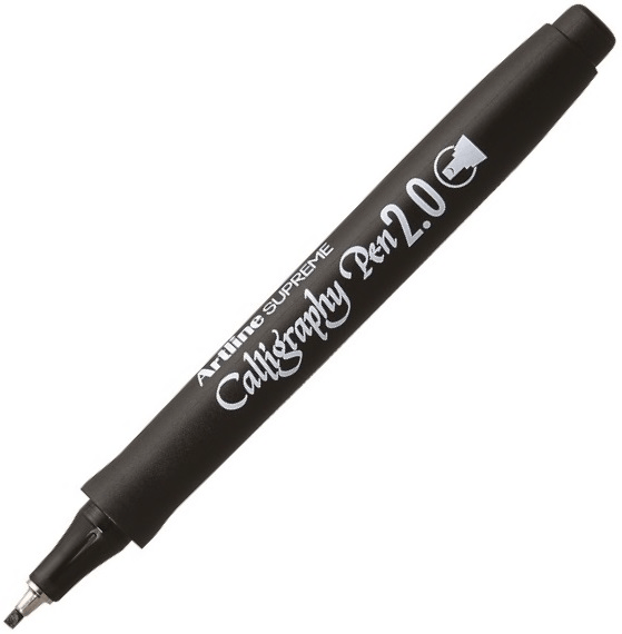ARTLINE KALİGRAFİ KALEMİ SUPREME CALLIGRAPHY PEN 242 2.0 SİYAH A-EPF-242 BLACK