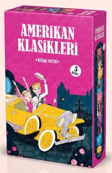 Amerikan Klasikleri 5 Kitaplık Kutulu Set