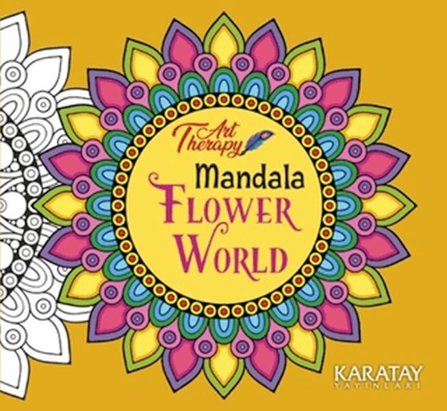 Art Therapy Mandala - Flower World