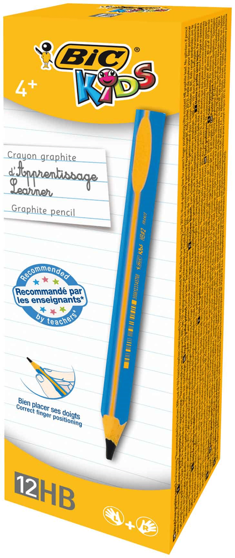 BIC KURŞUN KALEM BAŞLANGIÇ ÜÇGEN ERKEK 12 Lİ 919262