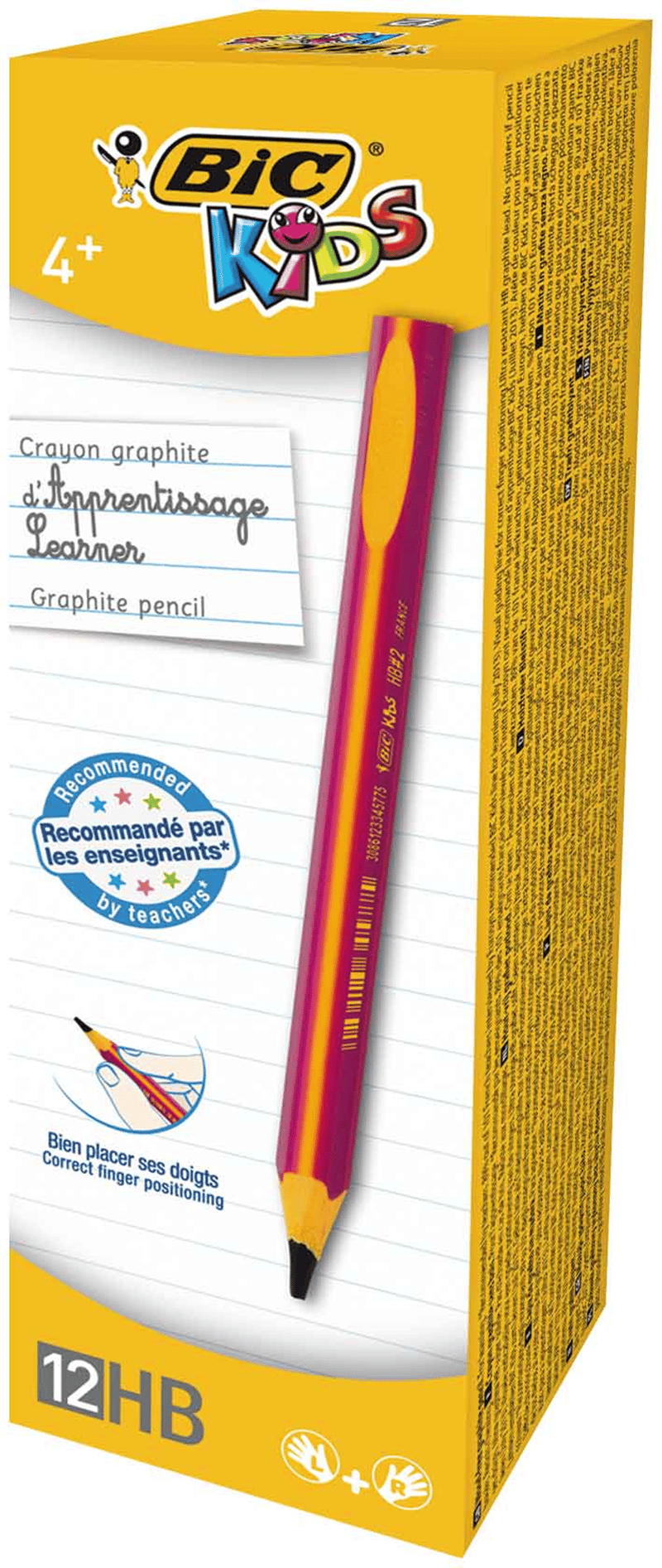 BIC KURŞUN KALEM BAŞLANGIÇ ÜÇGEN KIZ 12 Lİ 919263