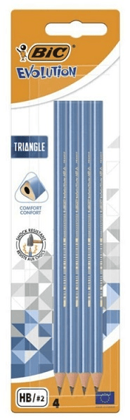 BIC KURŞUN KALEM EVOLUTION ÜÇGEN 4 LÜ BLS. 964912