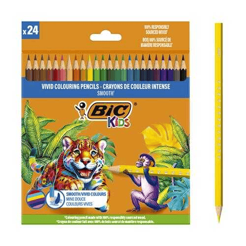BIC KURU BOYA SMOOTH 24 LÜ 525787