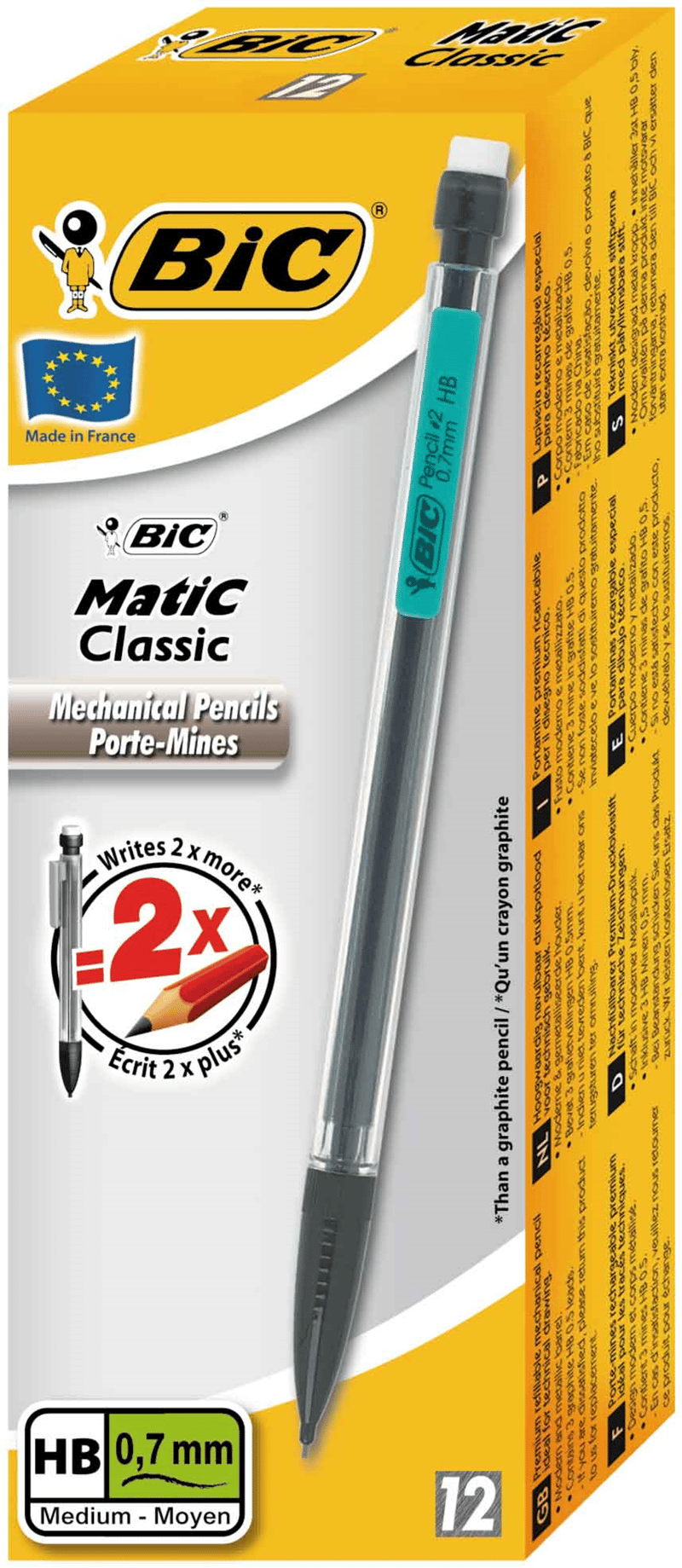BIC VERSATİL KALEM BICMATIC KLASİK 0.7 12 Lİ 820959