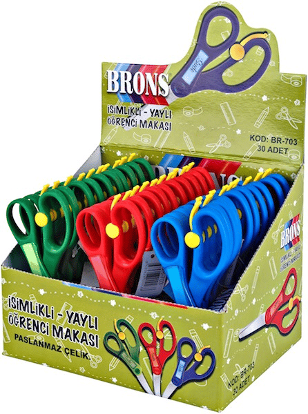 BRONS MAKAS ÖĞRENCİ YAYLI İSİMLİKLİ BR-703