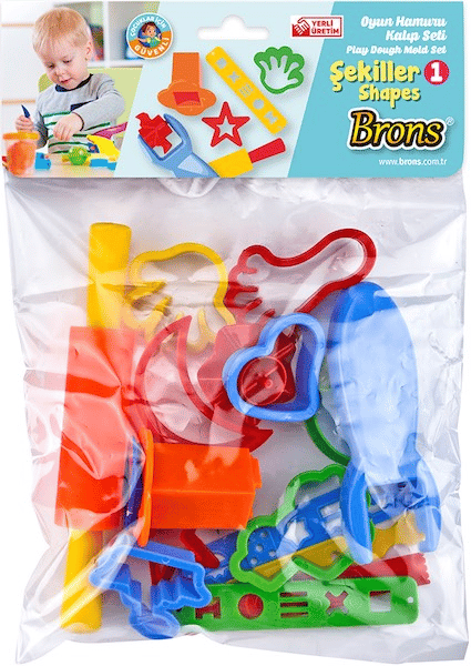 BRONS OYUN HAMURU KALIBI SETİ KÜÇÜK ŞEKİLLER BR-471