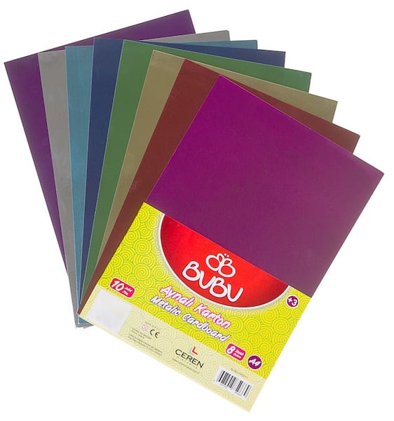 BU-BU AYNALI KARTON A4 10 LU BUBU-FK0017