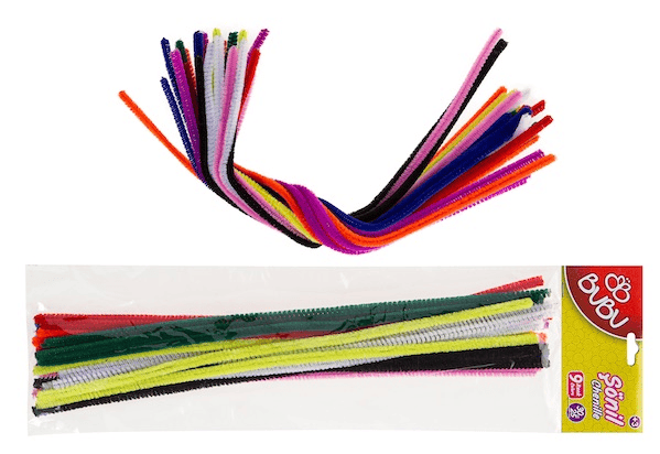 BU-BU ŞÖNİL 30 CM. 25 RENK (10x10) BUBU00104