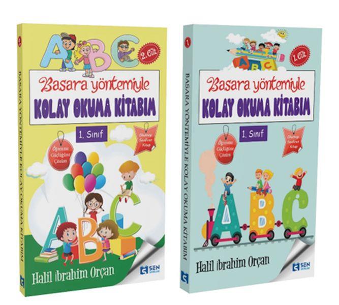 Basara Yöntemiyle Kolay Okuma Kitabım 1-2  Cilt  Set