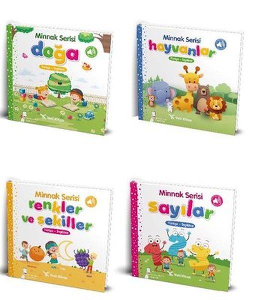 Bebek Kitapları Seti 0-3 Yaş  (4 Kitap)