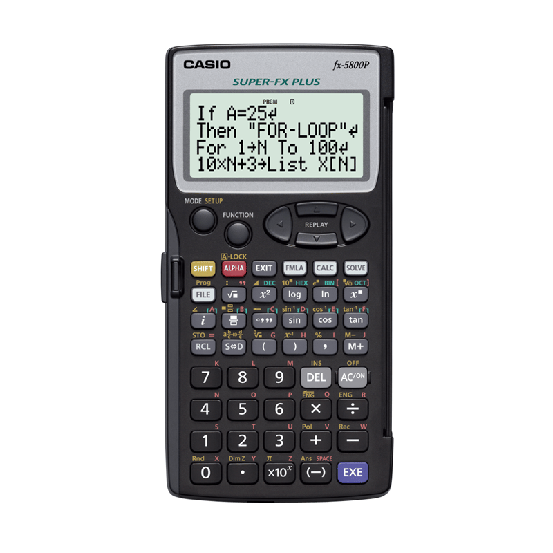 CASIO HESAP MAKİNESİ BİLİMSEL FX-5800P-W-DH