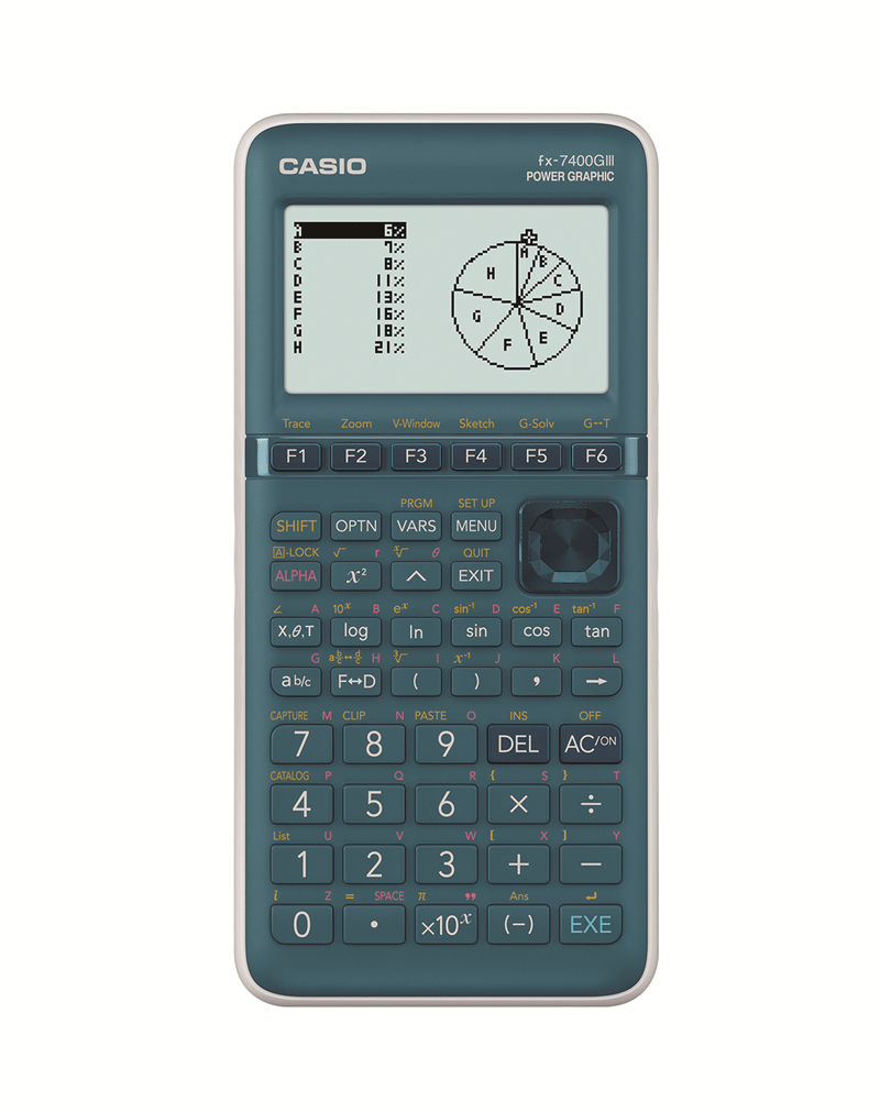 CASIO HESAP MAKİNESİ BİLİMSEL FX-7400GIII-W-DT