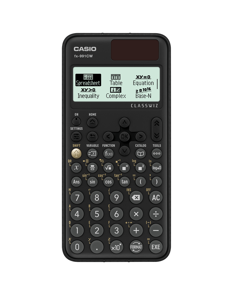 CASIO HESAP MAKİNESİ BİLİMSEL FX-991CW-W-DT SİYAH