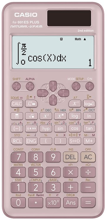 CASIO HESAP MAKİNESİ BİLİMSEL FX-991ESPLUS-2PKWDT PEMBE