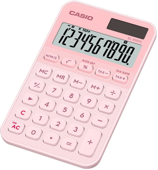 CASIO HESAP MAKİNESİ CEP TİPİ SL-310YC-LP-W-DP