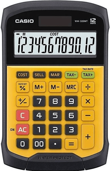 CASIO HESAP MAKİNESİ MASAÜSTÜ WM-320MT-S 12 HANE