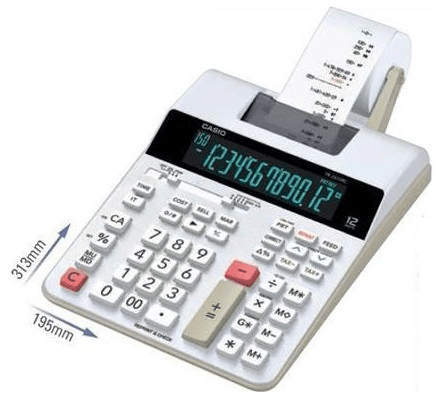 CASIO HESAP MAKİNESİ ŞERİTLİ FR-2650RC-DC 12 HANE