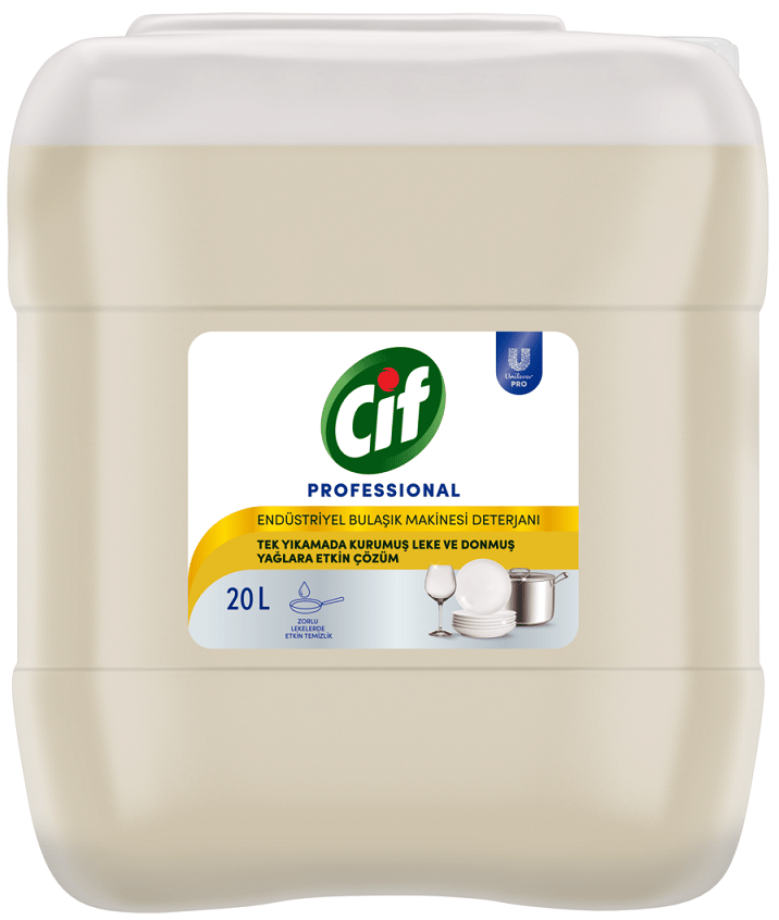 CİF PROFESSIONAL ENDÜSTRİYEL BULAŞIK MAKİNESİ DETERJANI 20L 65215894
