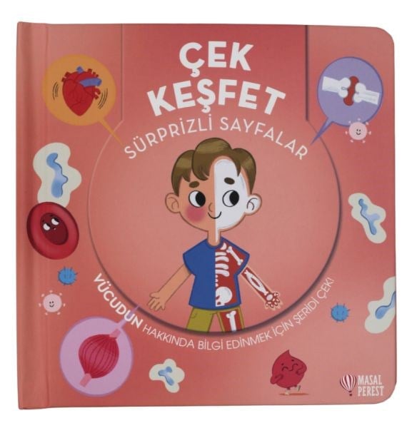 Çek Keşfet - İnsan Vücudu Sürprizli Sayfalar