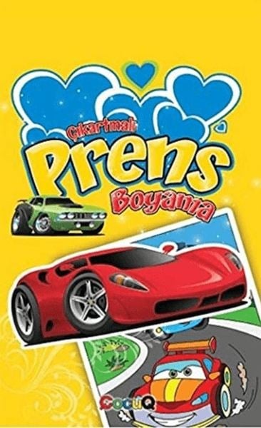 Çıkartmalı Prens Boyama (4 Kitap Takım)