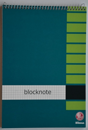 DİLMAN BLOKNOT SPİRALLİ KARTON KAPAK A4 40 YP ÇİZGİLİ 2212