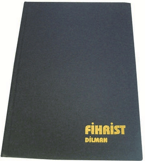 DİLMAN FİHRİST CİLTLİ SERT KAPAK 14x20 20 YP 14 BASAMAK 1005