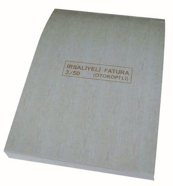 DİLMAN İRSALİYELİ FATURA 3/50 4 NÜSHA 4124