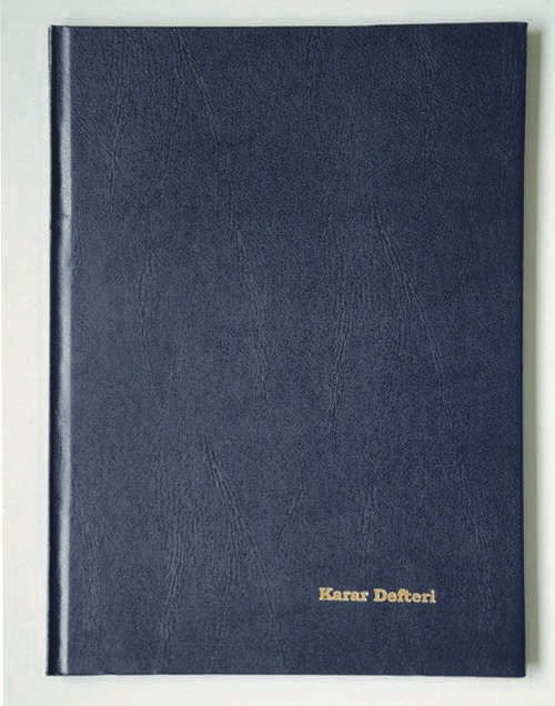 DİLMAN KARAR DEFTERİ CİLTLİ 22.5x32  96 YP NUMARALI 5366