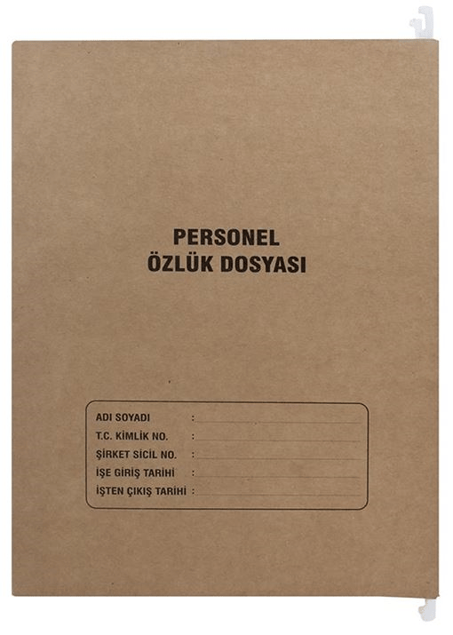 DİLMAN PERSONEL ÖZLÜK DOSYASI ASKILI DOSYA SEPERATÖRLÜ 4 LÜ 9229
