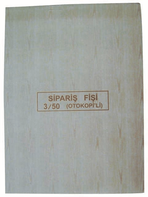 DİLMAN SİPARİŞ FİŞİ 3/50 2 NÜSHA 4207