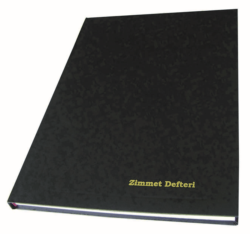 DİLMAN ZİMMET DEFTERİ CİLTLİ 22x32  96 YP 5053