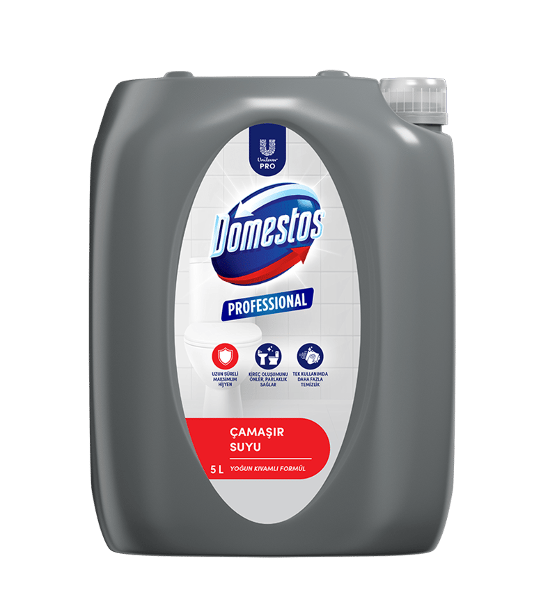 DOMESTOS PROFESSİONAL ÇAMAŞIR SUYU 5 LT TSE BELGELİ 64375071