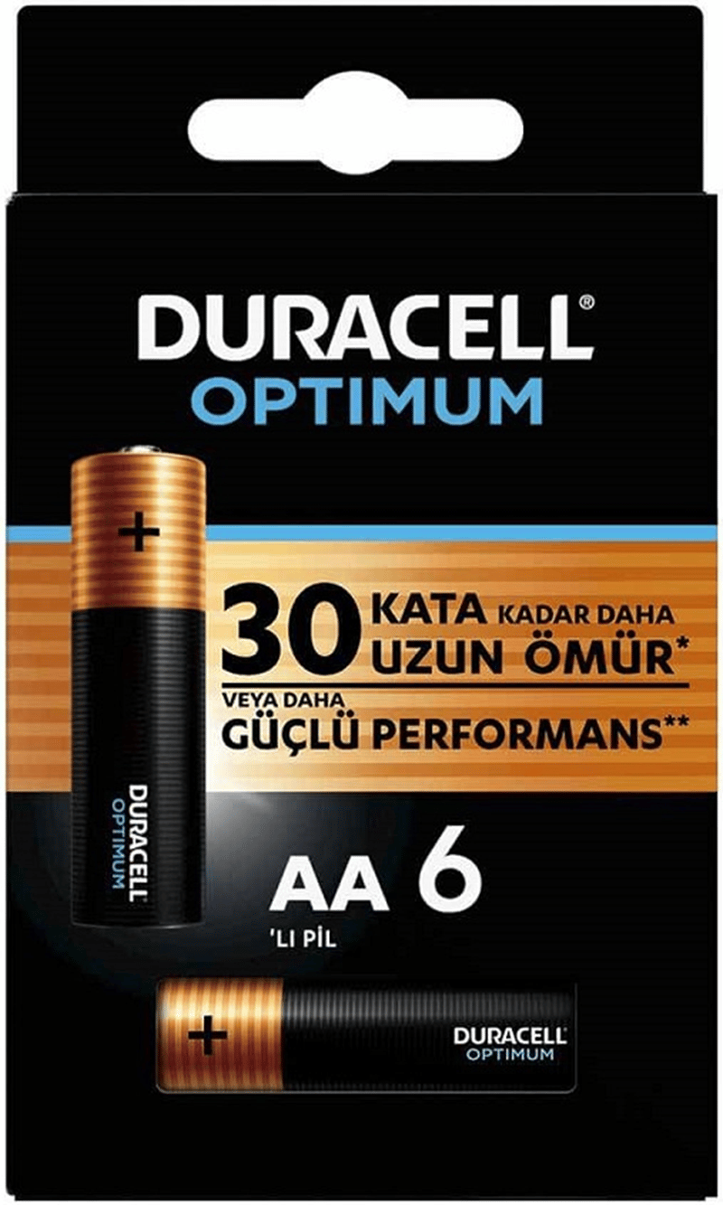 DURACELL PİL OPTIMUM 6 LI AA KALEM