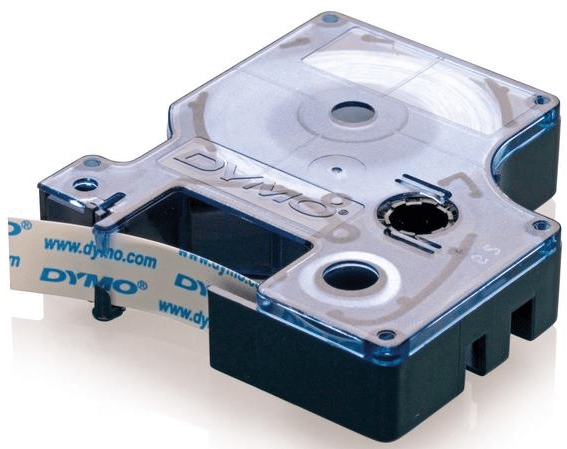 DYMO ŞERİT D1 19MM x 7MT BEYAZ/SİYAH 720830 45803