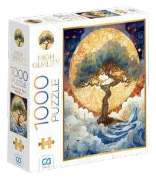 Dolunay Ve Ağaç Puzzle 1000