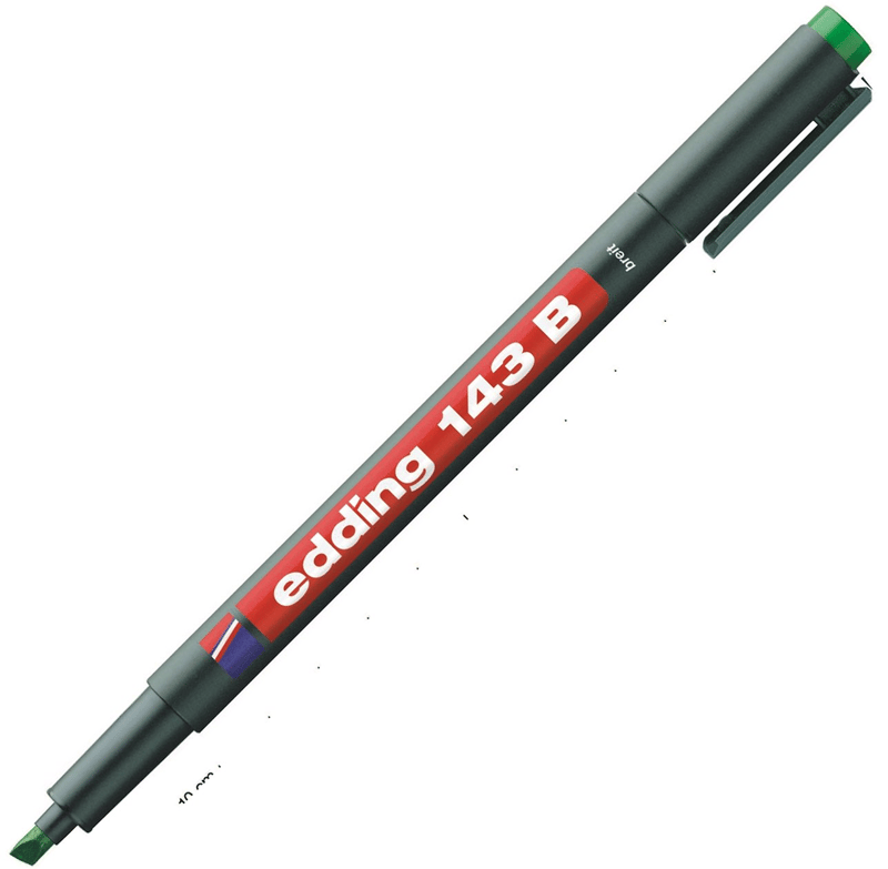 EDDING ASETAT KALEMİ E-143B YEŞİL