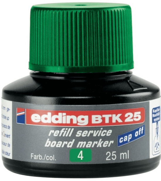 EDDING BEYAZ TAHTA MÜREKKEBİ 25 ML E-BTK25 YEŞİL