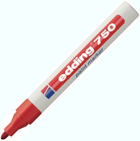 EDDING DEKORASYON MARKÖRÜ E-750 KIRMIZI