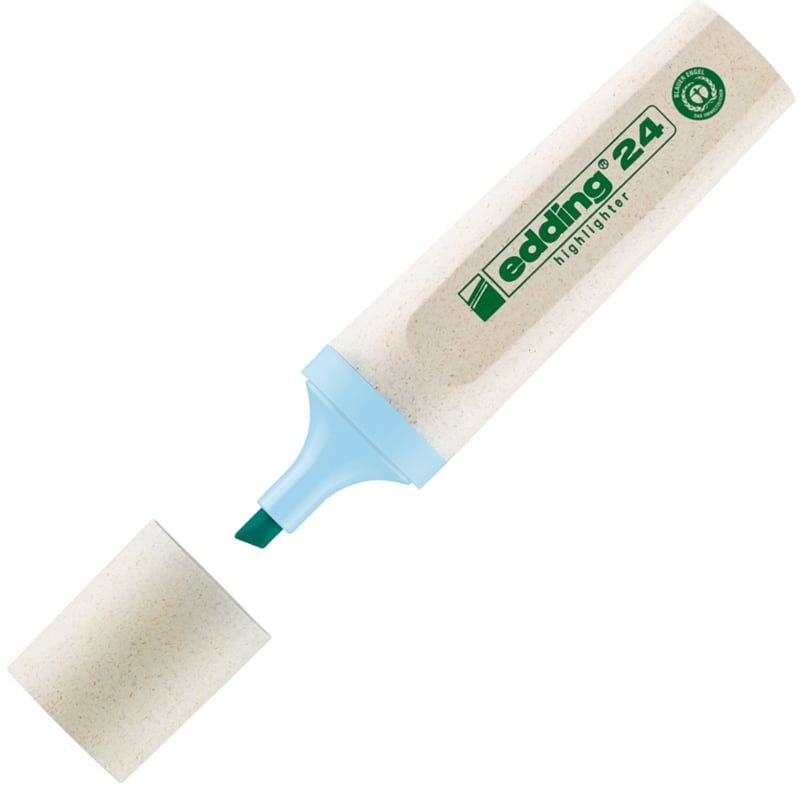 EDDING FOSFORLU KALEM ÇEVRE DOSTU ECOLINE E-24 PASTEL MAVİ
