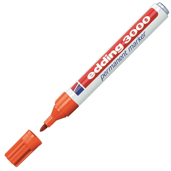 EDDING PERMANENT MARKÖR E-3000 TURUNCU