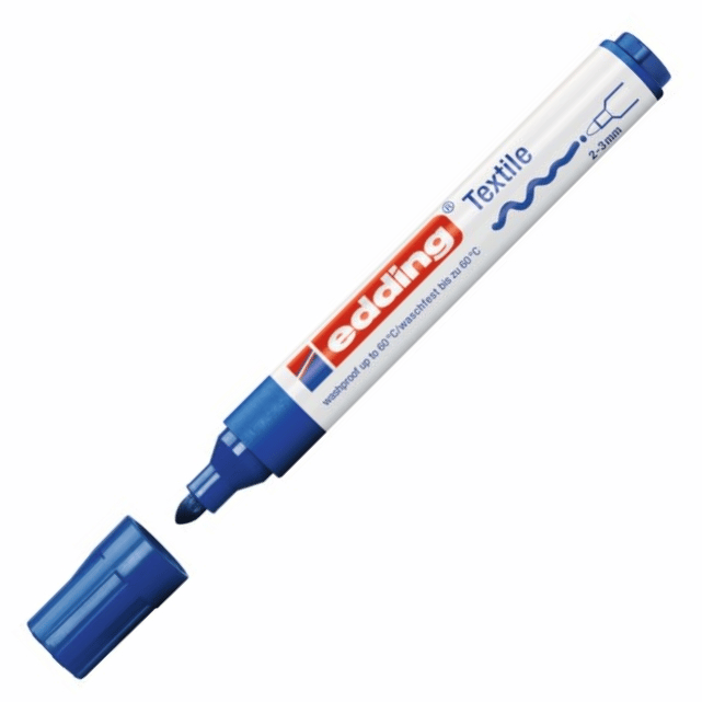 EDDING T-SHIRT KALEMİ E-4500 MAVİ