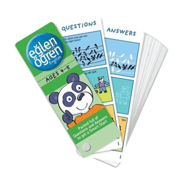 Eğlen Öğren English Time Card (4-5 Ages)