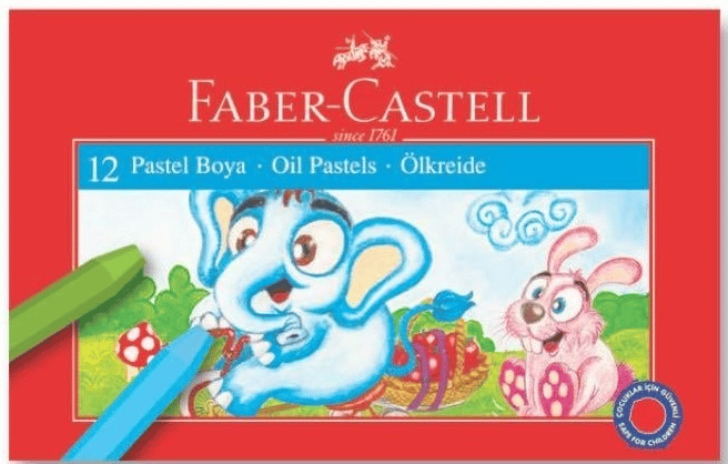 FABER PASTEL BOYA RED LİNE 12 RENK 125312