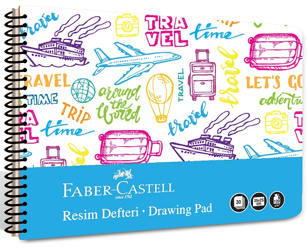 FABER RESİM DEFTERİ PP KAPAK 25X35 5075000481000
