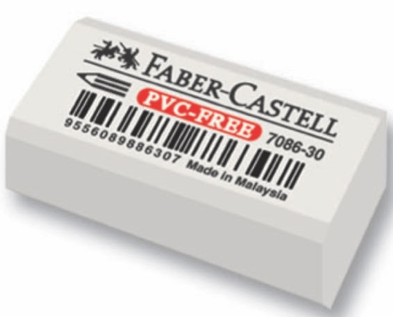 FABER SİLGİ 7086/30 BEYAZ 30 LU 188630