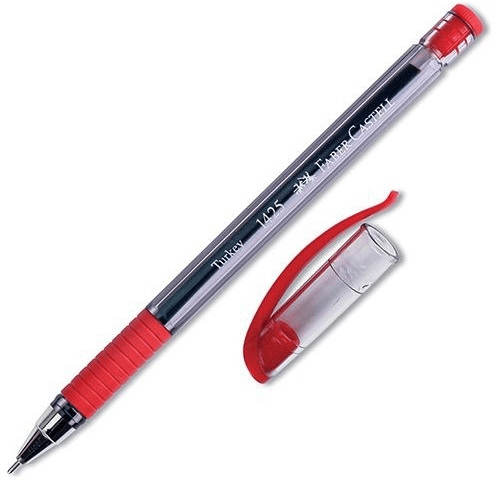 FABER TÜKENMEZ KALEM 1425 İĞNE UÇ KIRMIZI 50 Lİ 142521