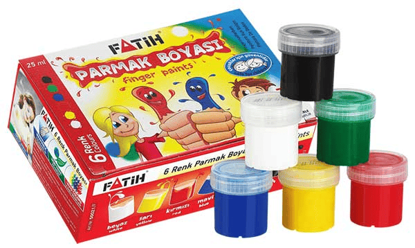 FATİH PARMAK BOYASI 6 RENK 50021