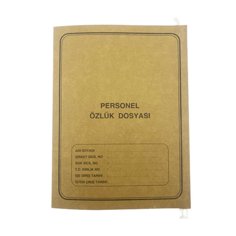 FUL PERSONEL ÖZLÜK DOSYASI ASKILI DOSYA SEPERATÖRLÜ 4 LÜ