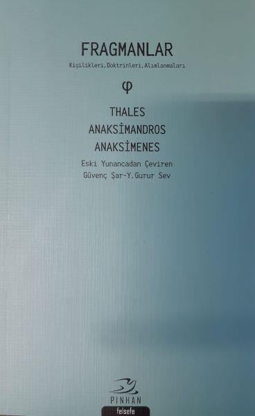 Fragmanlar: Kişilikleri-Doktrinleri-Alımlanmaları